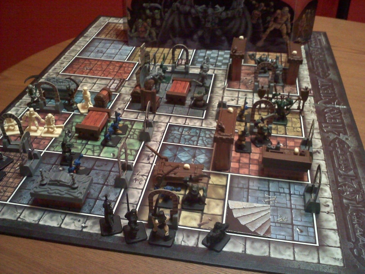 Dark Quest, современная версия спектрумовского HeroQuest | Пикабу