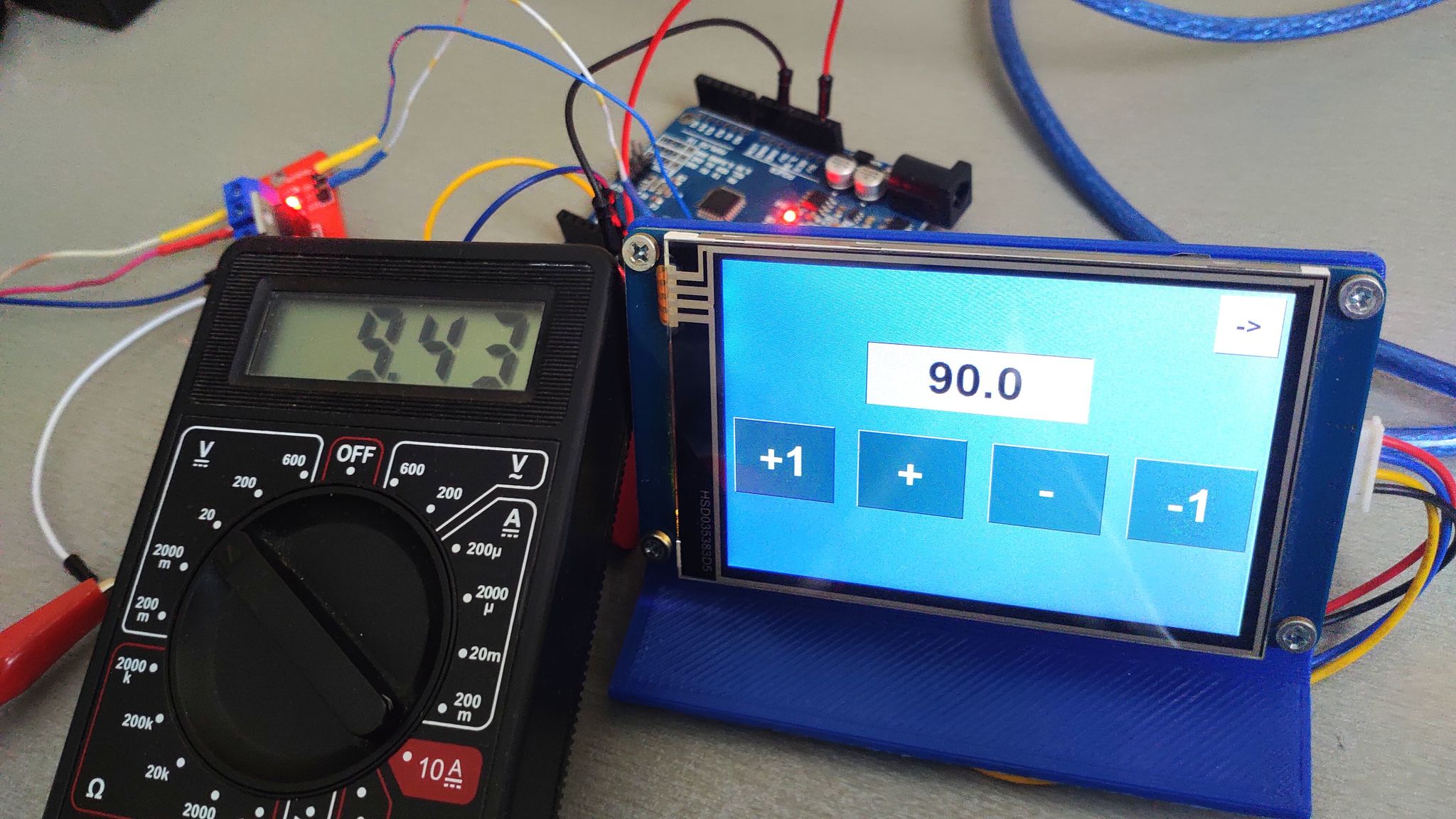 С помощью Arduino регулируем напряжение с точностью до 0,01 В | Пикабу