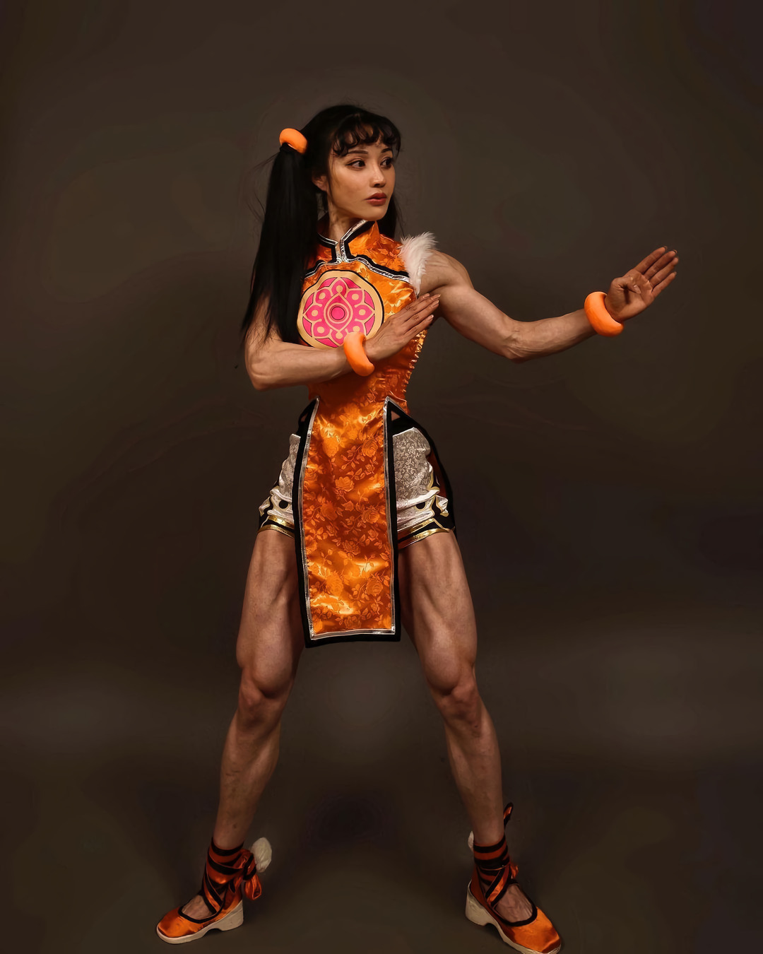 Yuan Herong косплеит Лин Сяоюй из игры Tekken | Пикабу