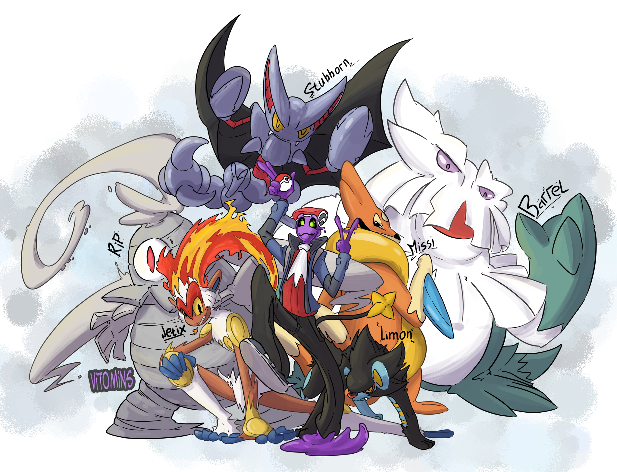 Pokmon Platinum  Моё, Vitomins, Арт, Furry Art, Покемоны.