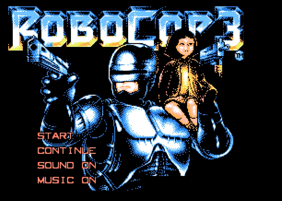 Robocop 3 Dendy NES