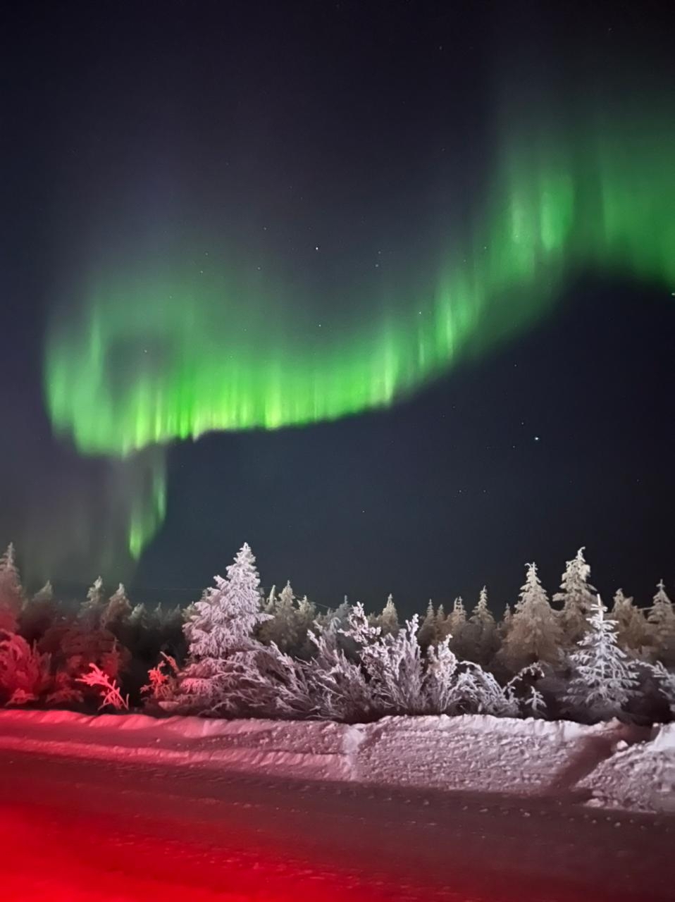 Северное сияние в якутии фото