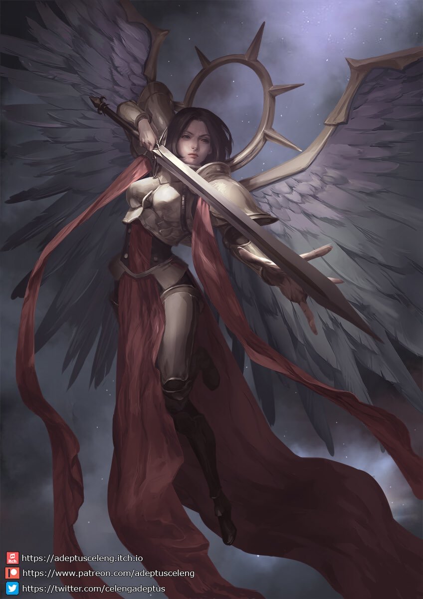 The Living Saint by Yos Bayu Pratama (Adeptus Celeng) | Пикабу