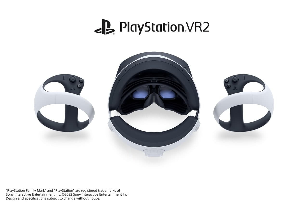 Sony показала дизайн гарнитуры и контроллеров PlayStation VR2 | Пикабу