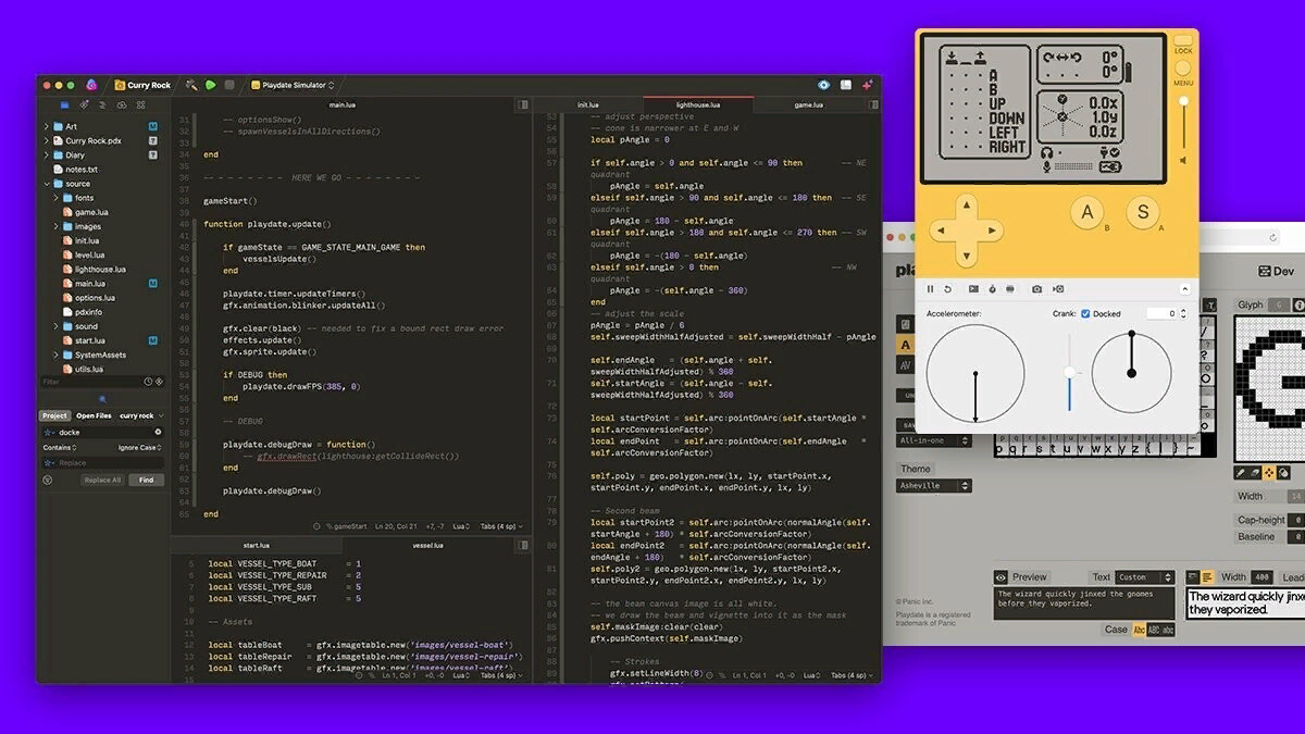Состоялся публичный релиз SDK для портативной консоли Playdate от компании  Panic | Пикабу