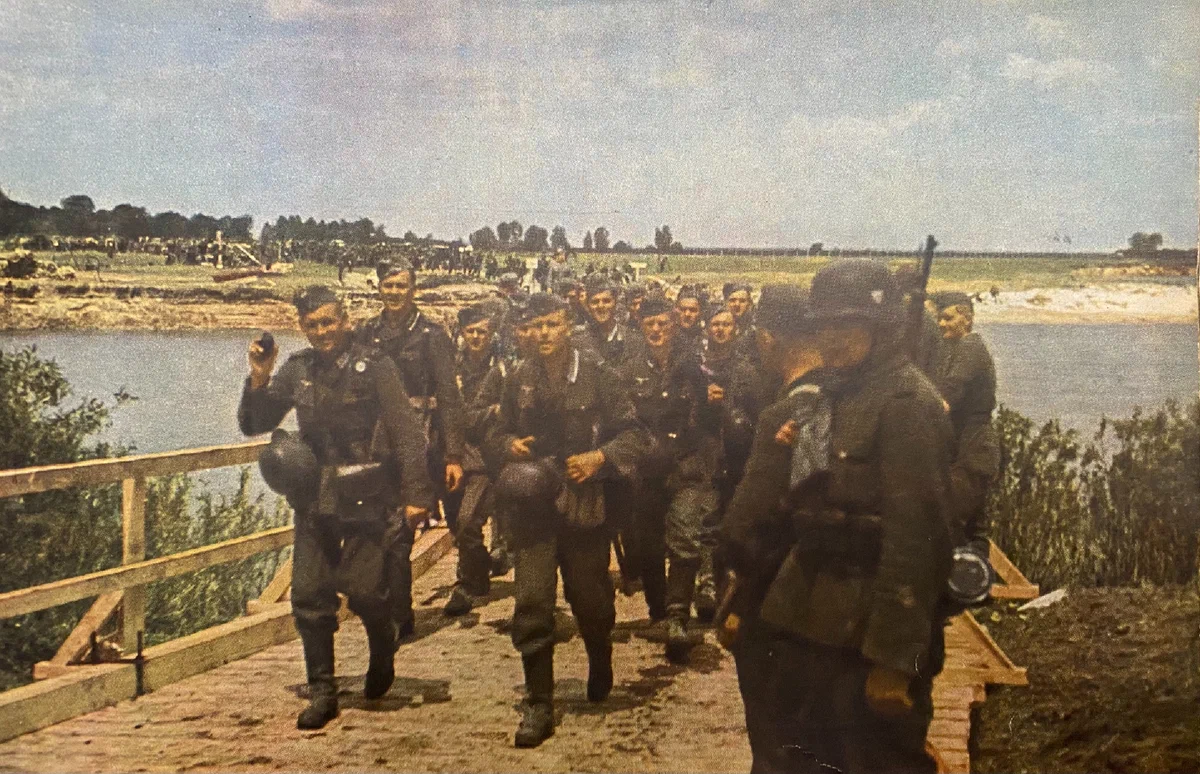 Война в цвете. Подборка фотографий из немецкого журнала Сигнал 1941-1943года.  Часть 2 | Пикабу