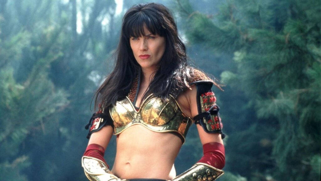 Голая Люси Лоулесс (Lucy Lawless)