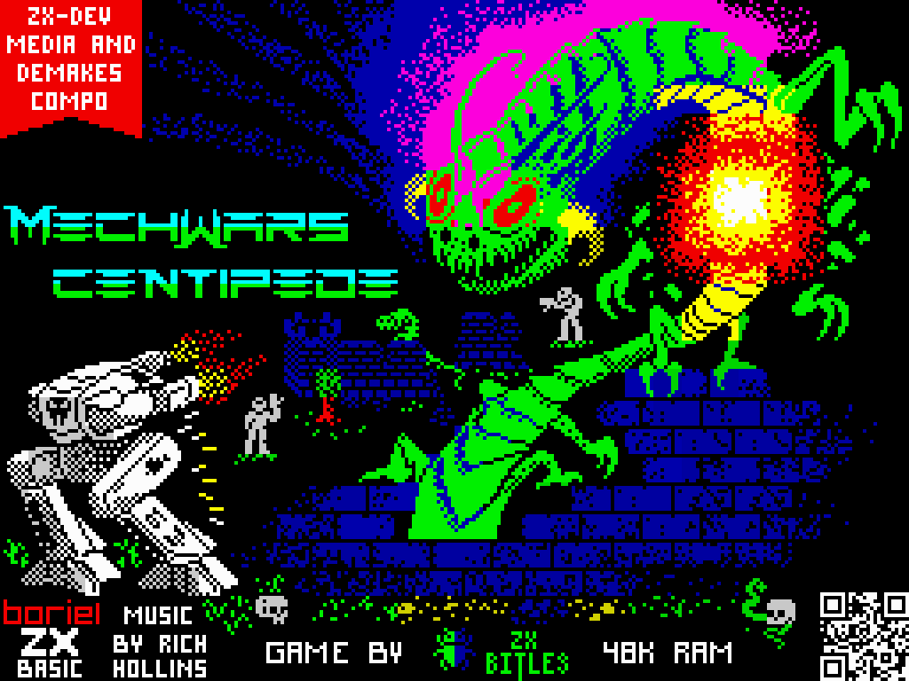 Загрузочные экраны для игр на ZX Spectrum | Пикабу