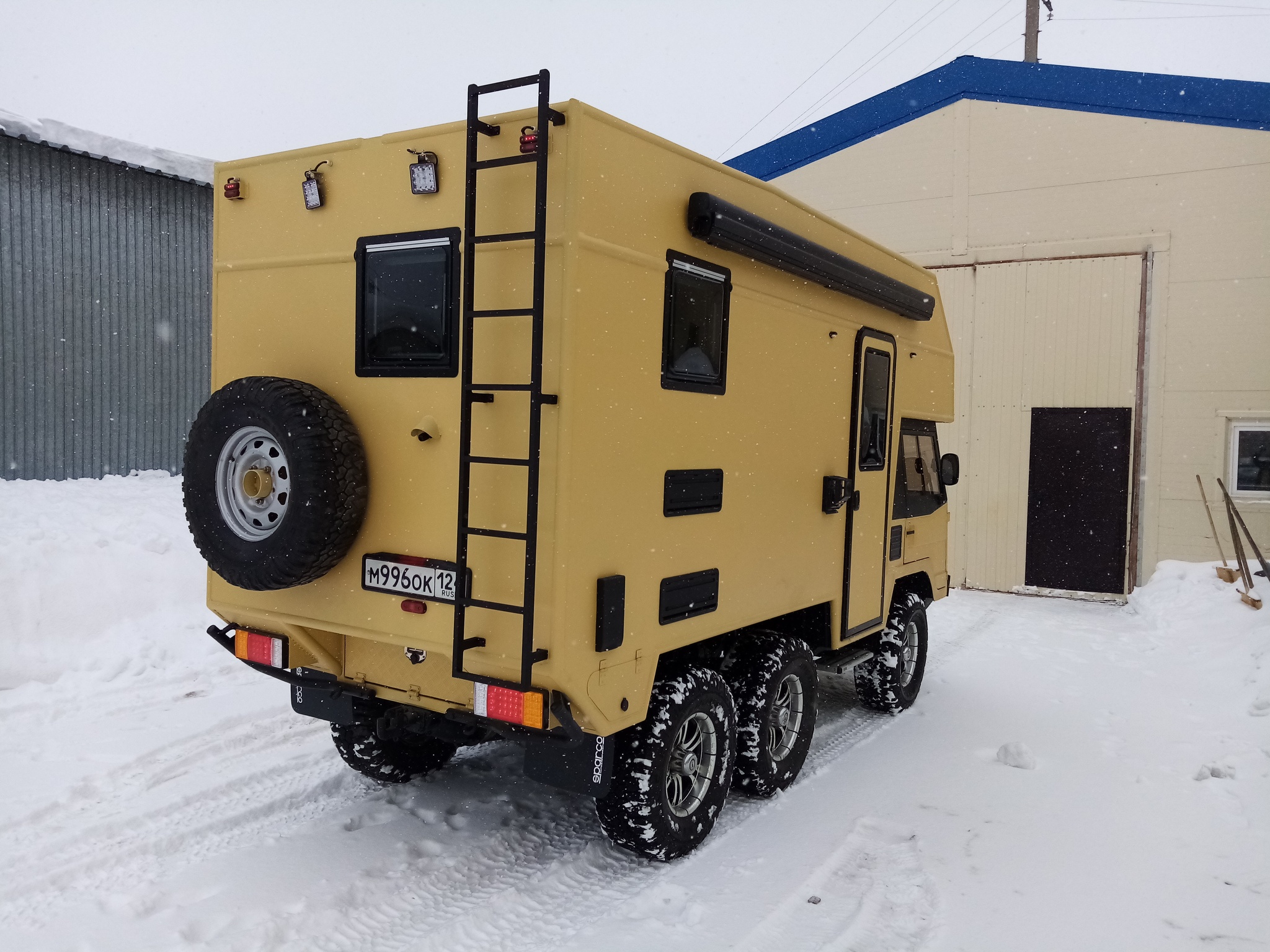 Pinzgauer 712 строительство автодома 6х6 часть 9, финал | Пикабу