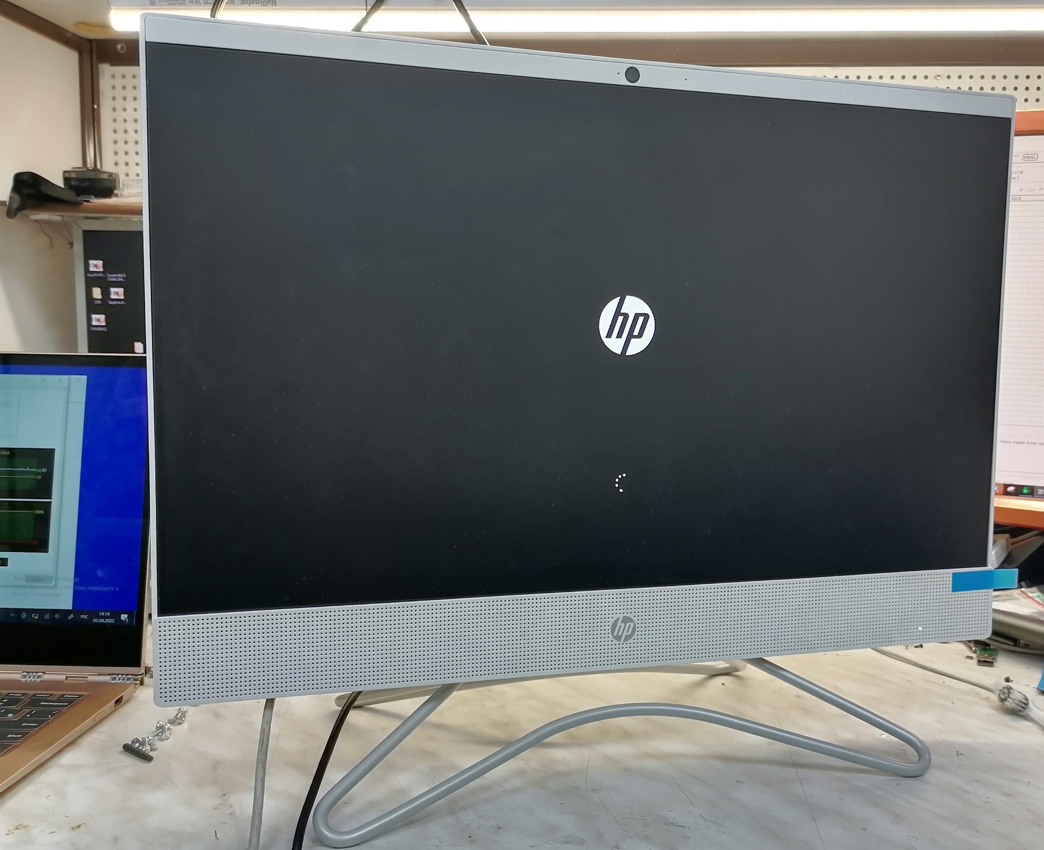 Простой ремонт моноблока HP HP 22-c0012ur | Пикабу
