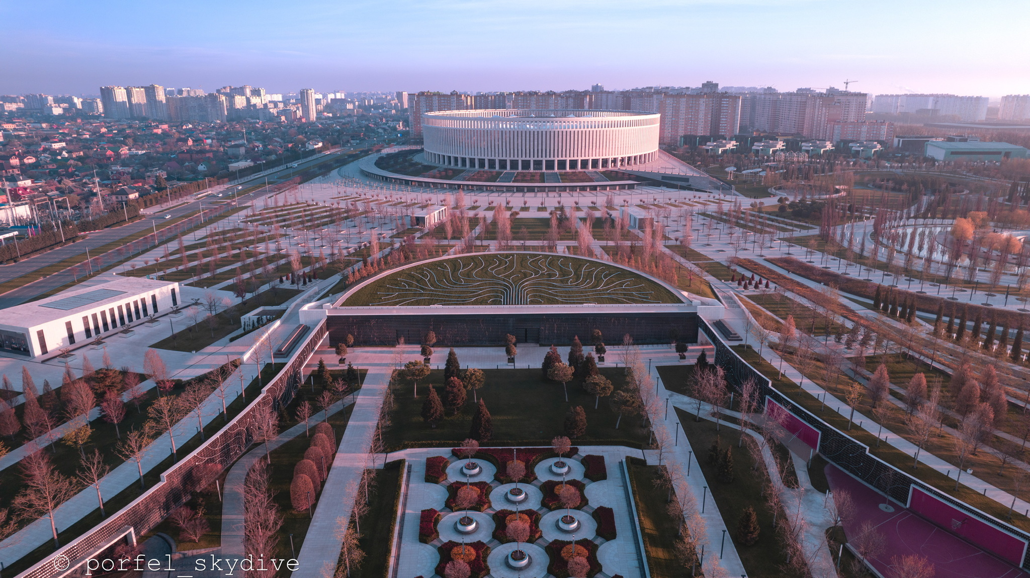 Парк Галицкого в Краснодаре 2022 Весна
