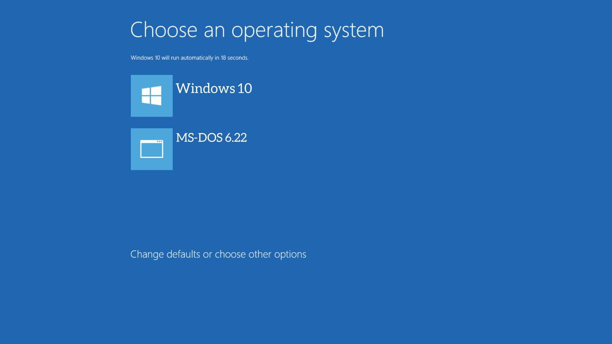 Написал программу установки MS-DOS 6.22, для windows, под bios | Пикабу