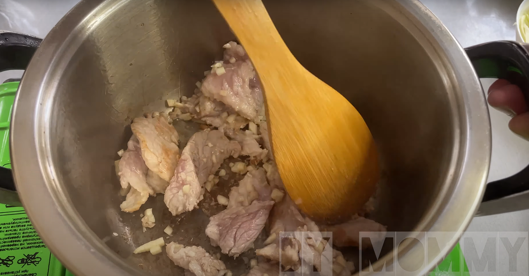 Рагу с мясом и овощами с пастой дендян по-корейски - простой рецепт | Пикабу