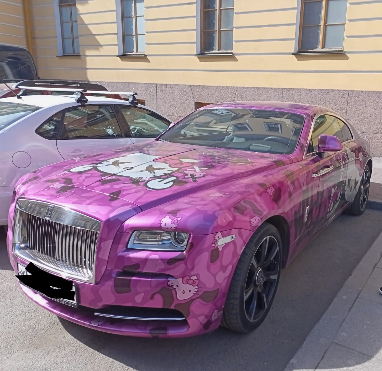 Rolls Royce Hello Kitty | Пикабу