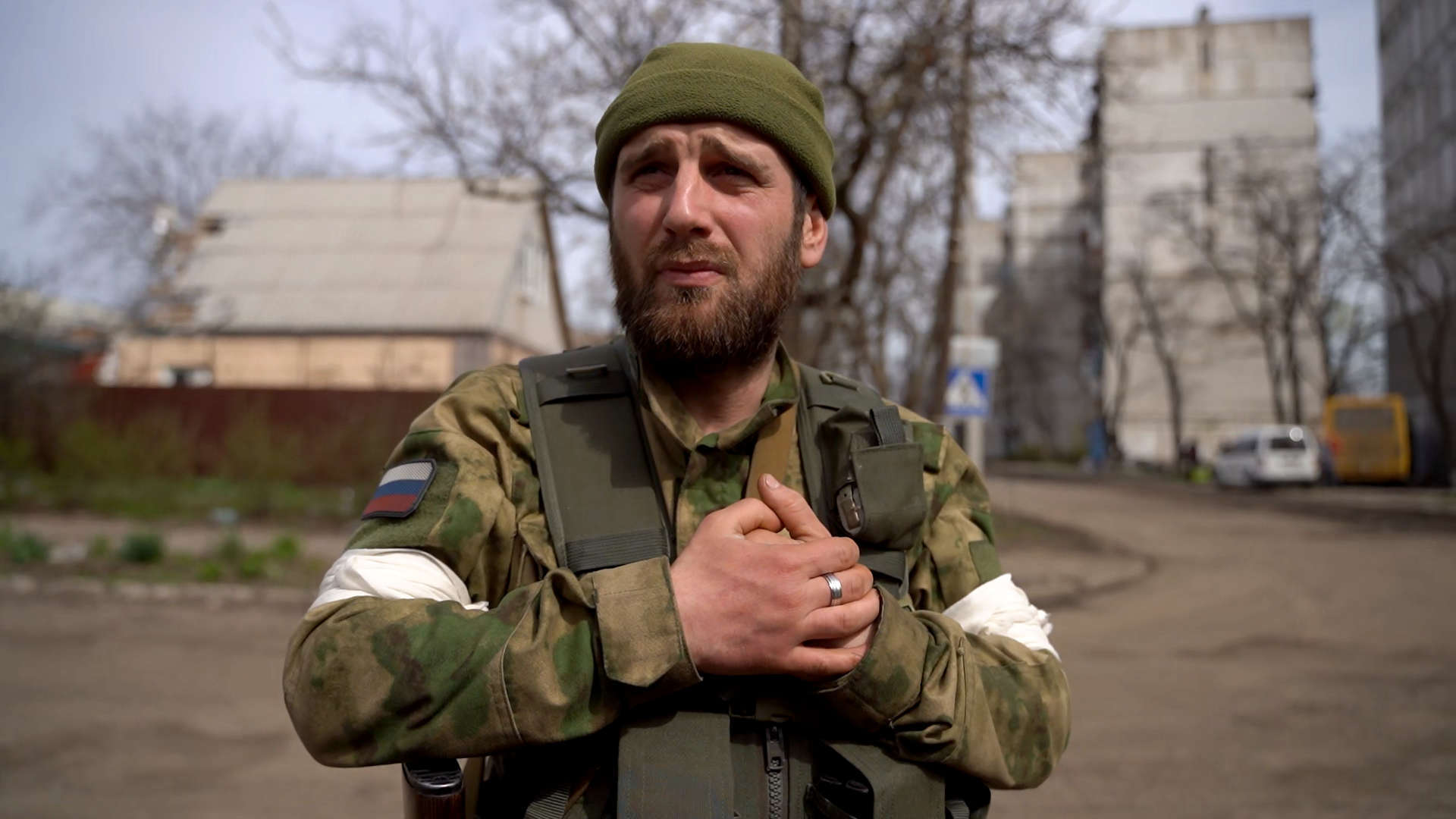 Добровольцы из Чечни