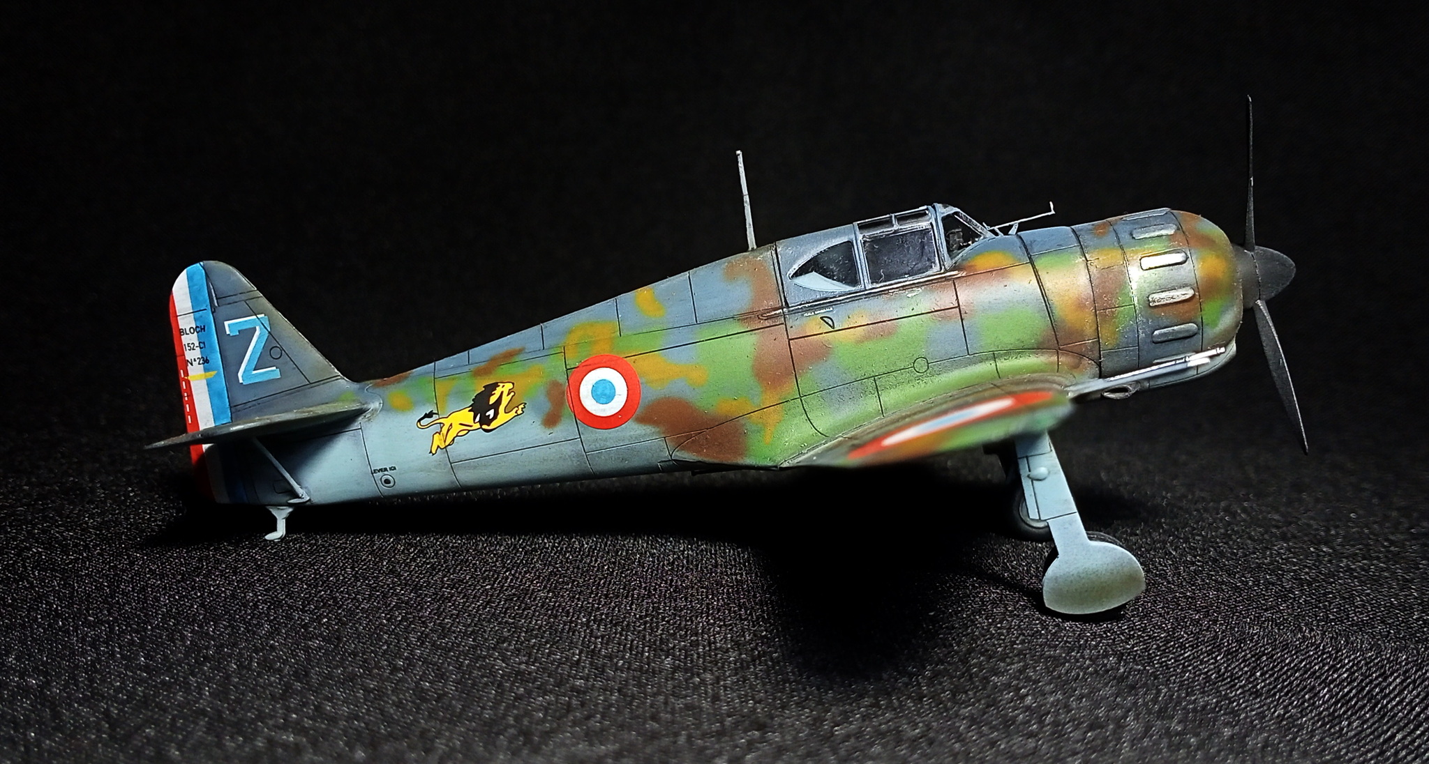 Самолёт для четвероруких. Bloch MB.152C-1 | Пикабу