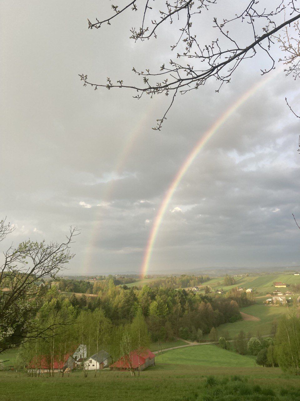 Утренняя радуга | Пикабу