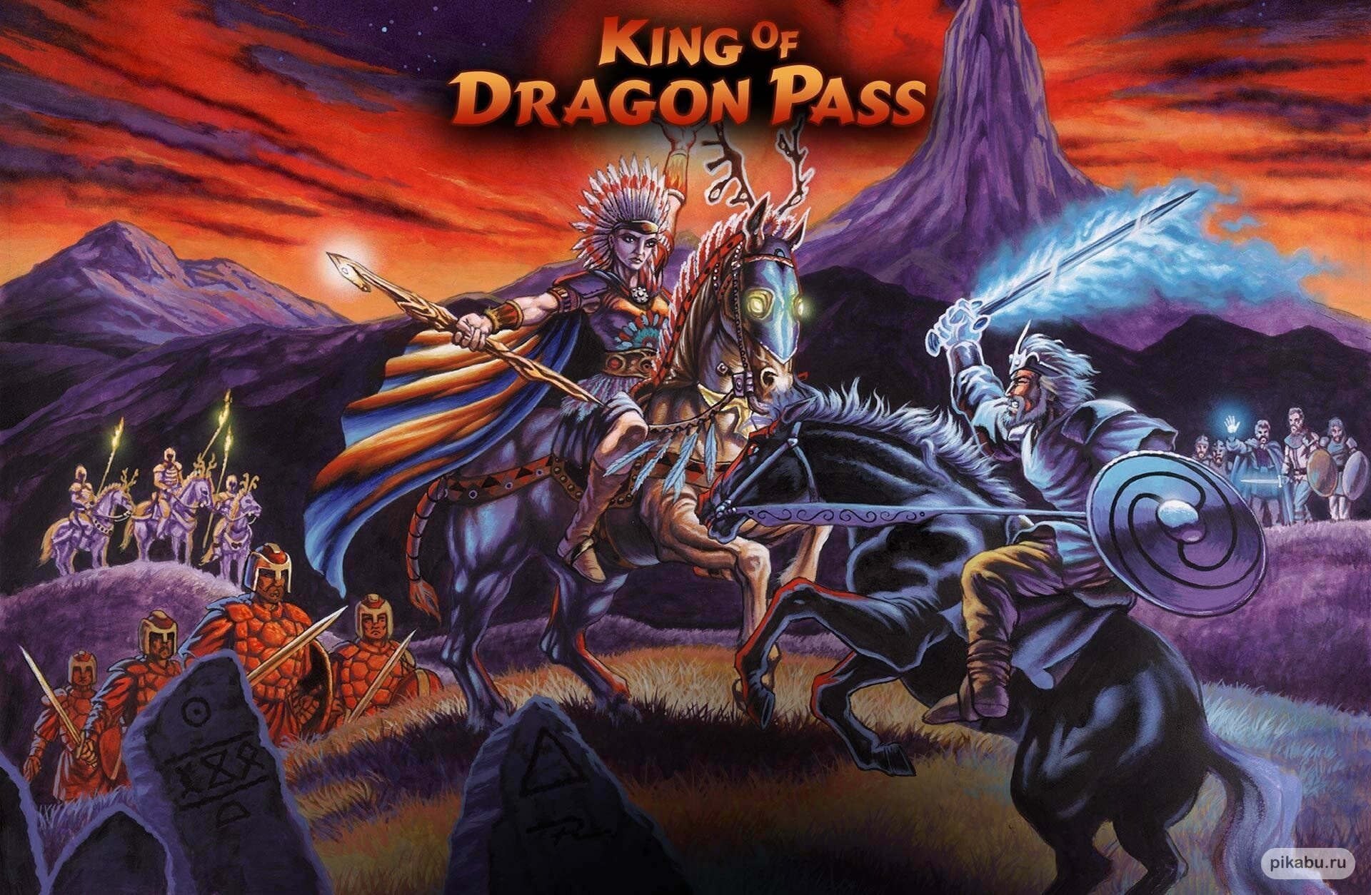 ПК игры на смартфоне 4: King of Dragon Pass | Пикабу