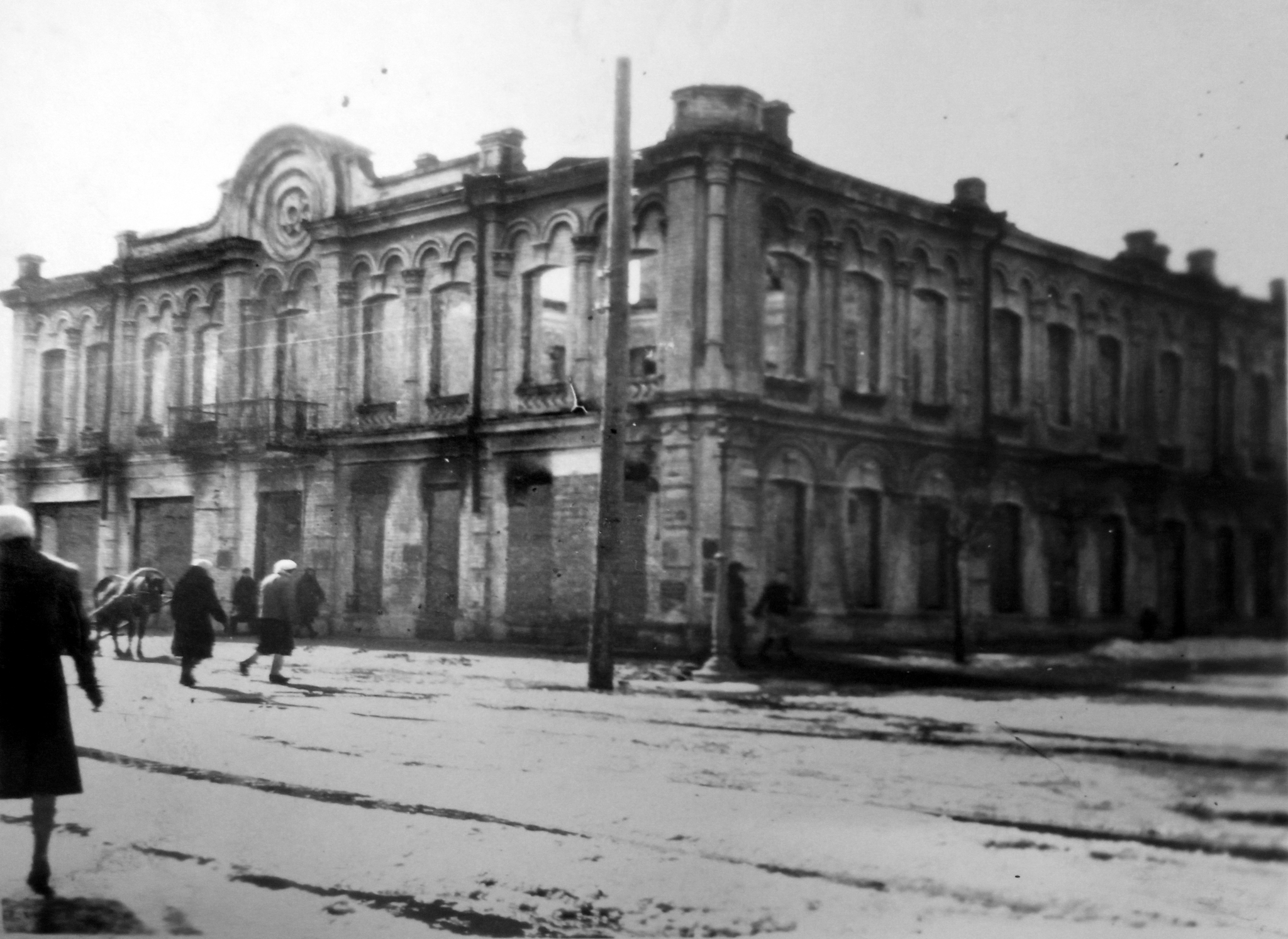 Бобруйск в 1944 году после освобождения... | Пикабу