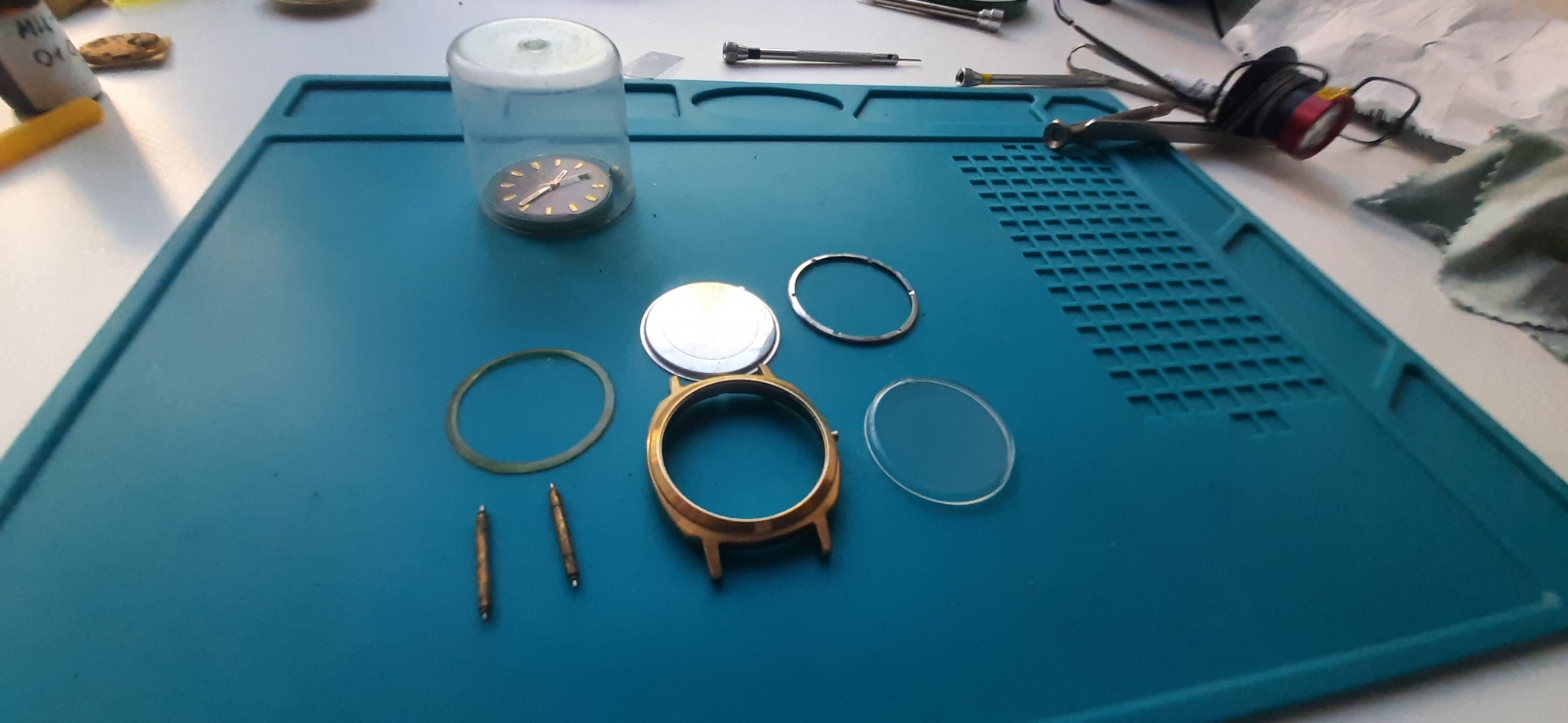 Часы \" Слава \" до и после ремонта | Пикабу