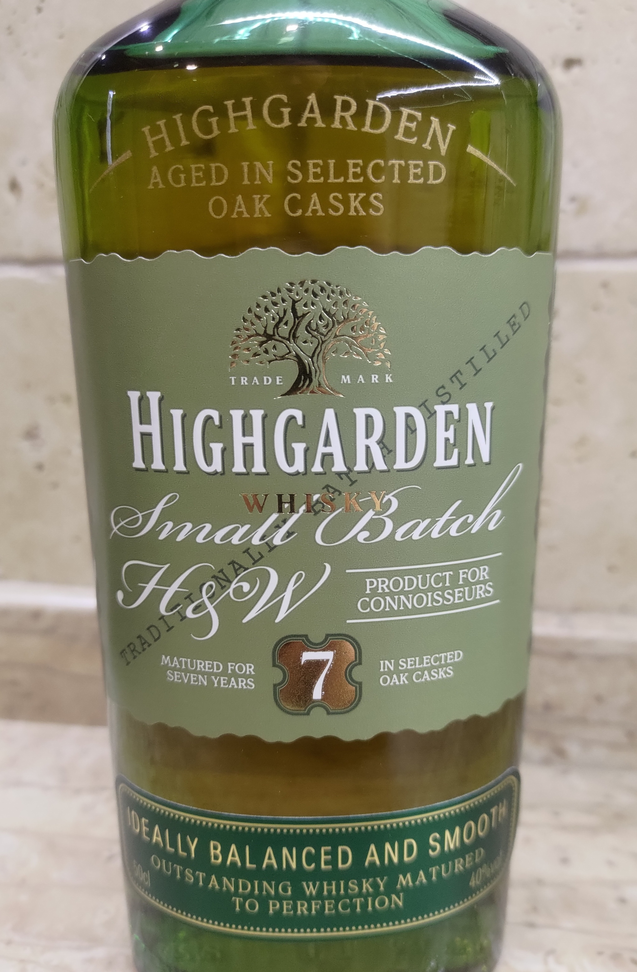 Виски highgarden 7 лет