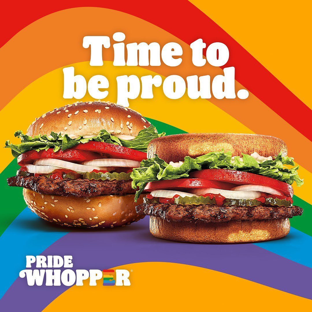 Pride Whopper от Бургер Кинг... | Пикабу