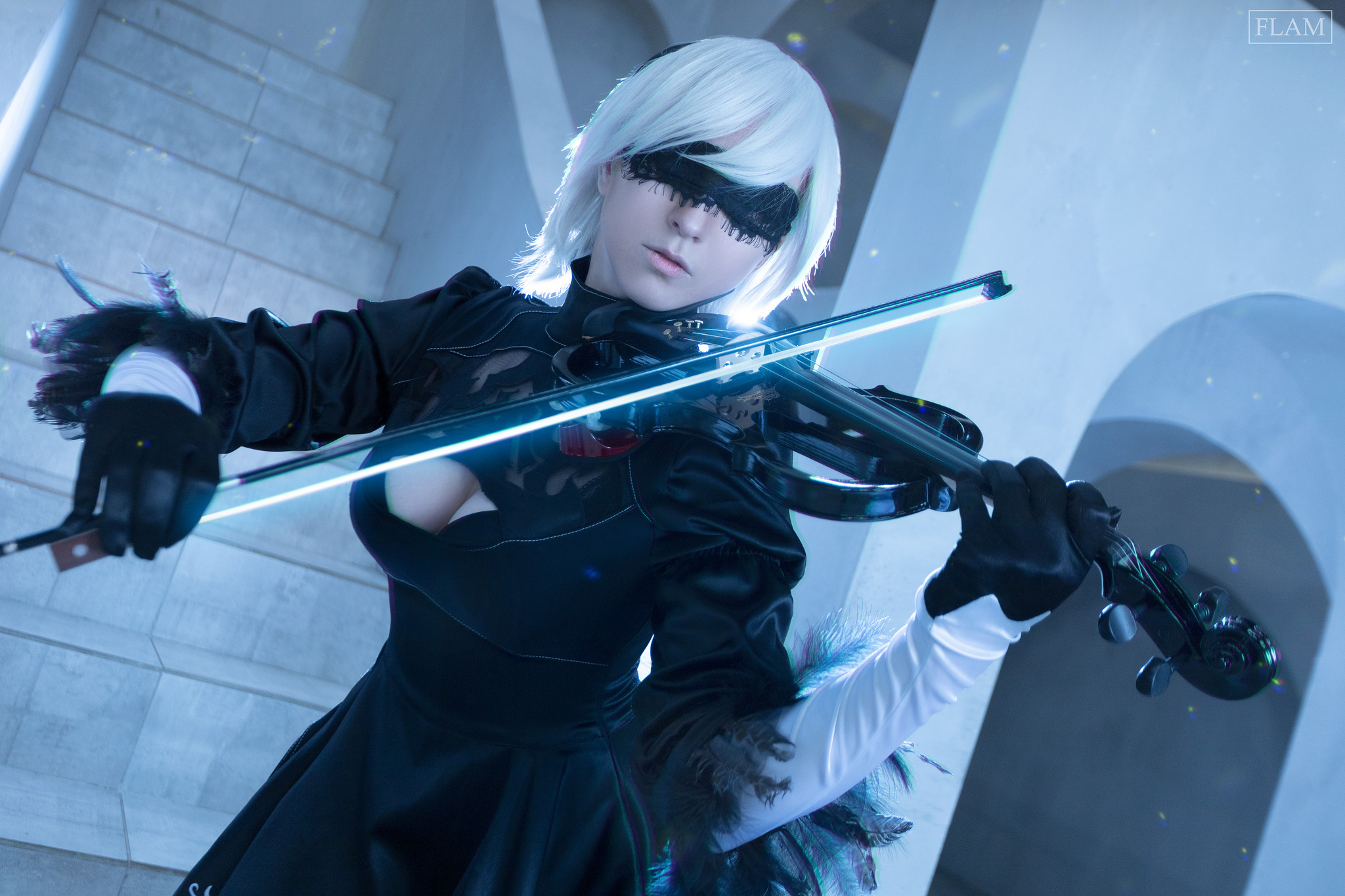 Первый косплей. Yorha косплей. NIER Automata косплей Octocuro. NIER Automata косплей горячий. Yorha косплей лицо.