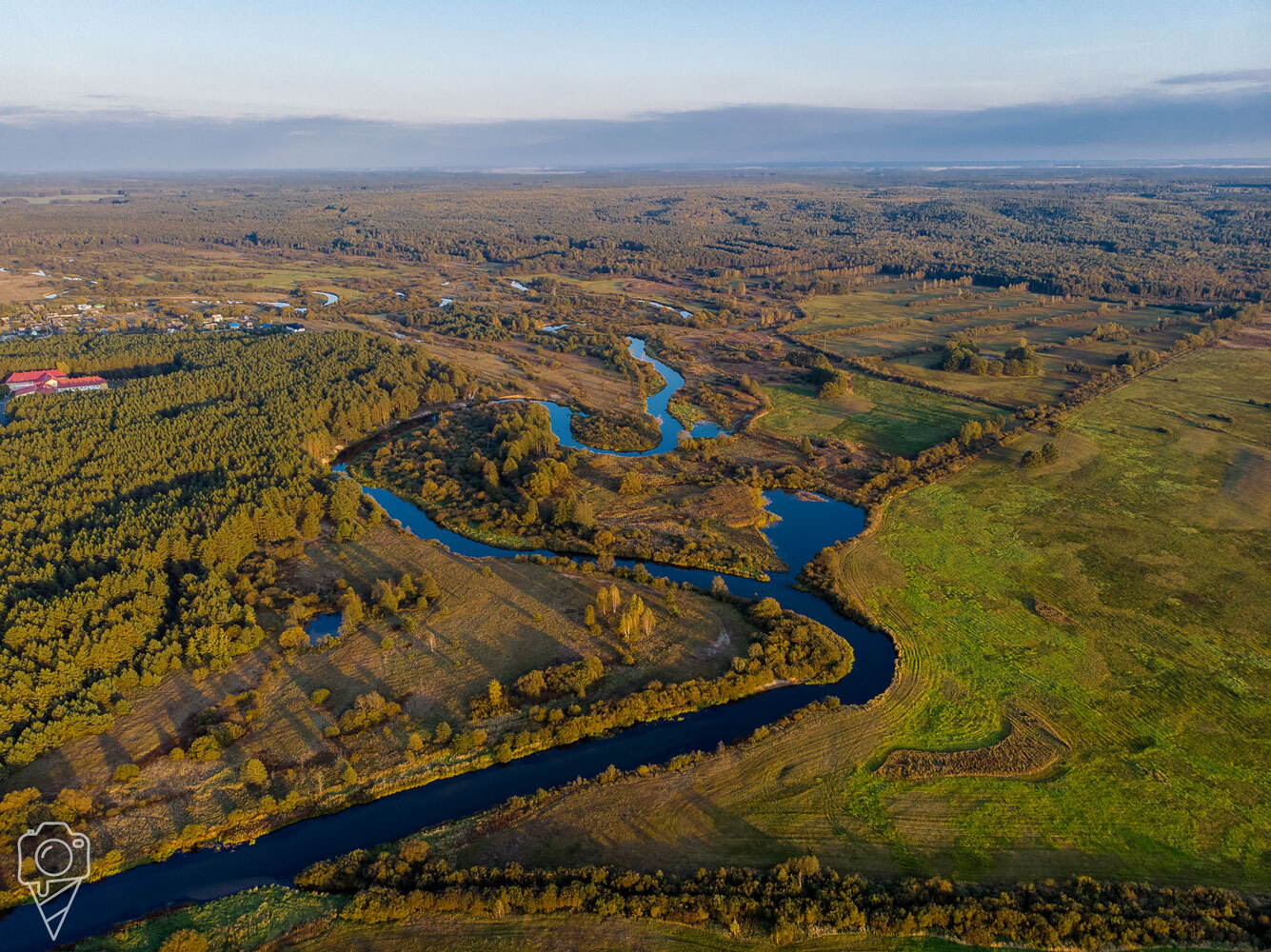 Неман река вид на Коложскую Церковь