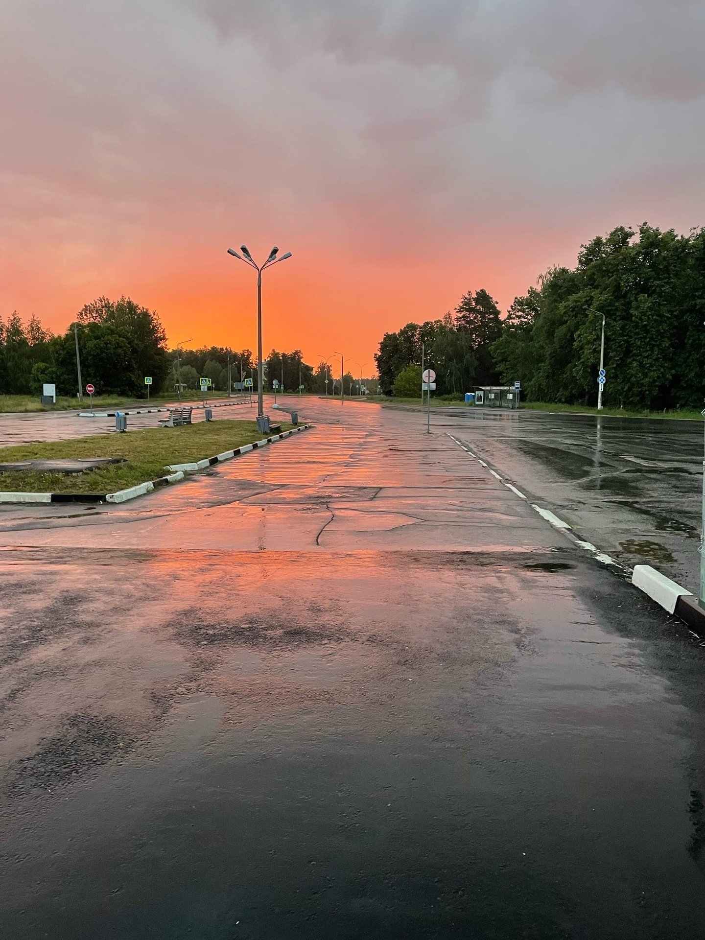 Саров. После дождя | Пикабу