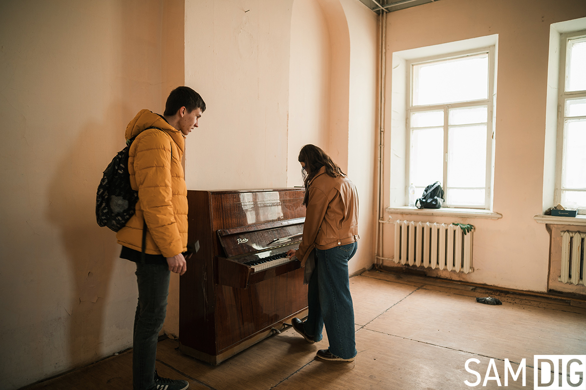 Заброшенный корпус Самарского государственного колледжа | Пикабу