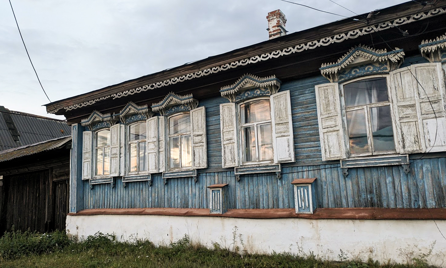 Моя фотоподборка домов с наличниками | Пикабу