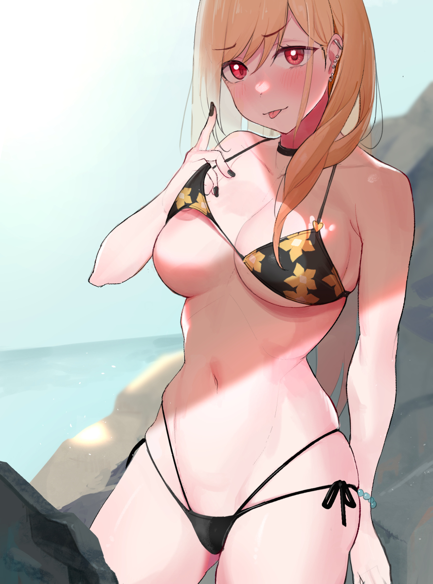 Marin - NSFW, Anime, Art, Anime art, Hand-drawn erotica, Sono Bisque Doll w...