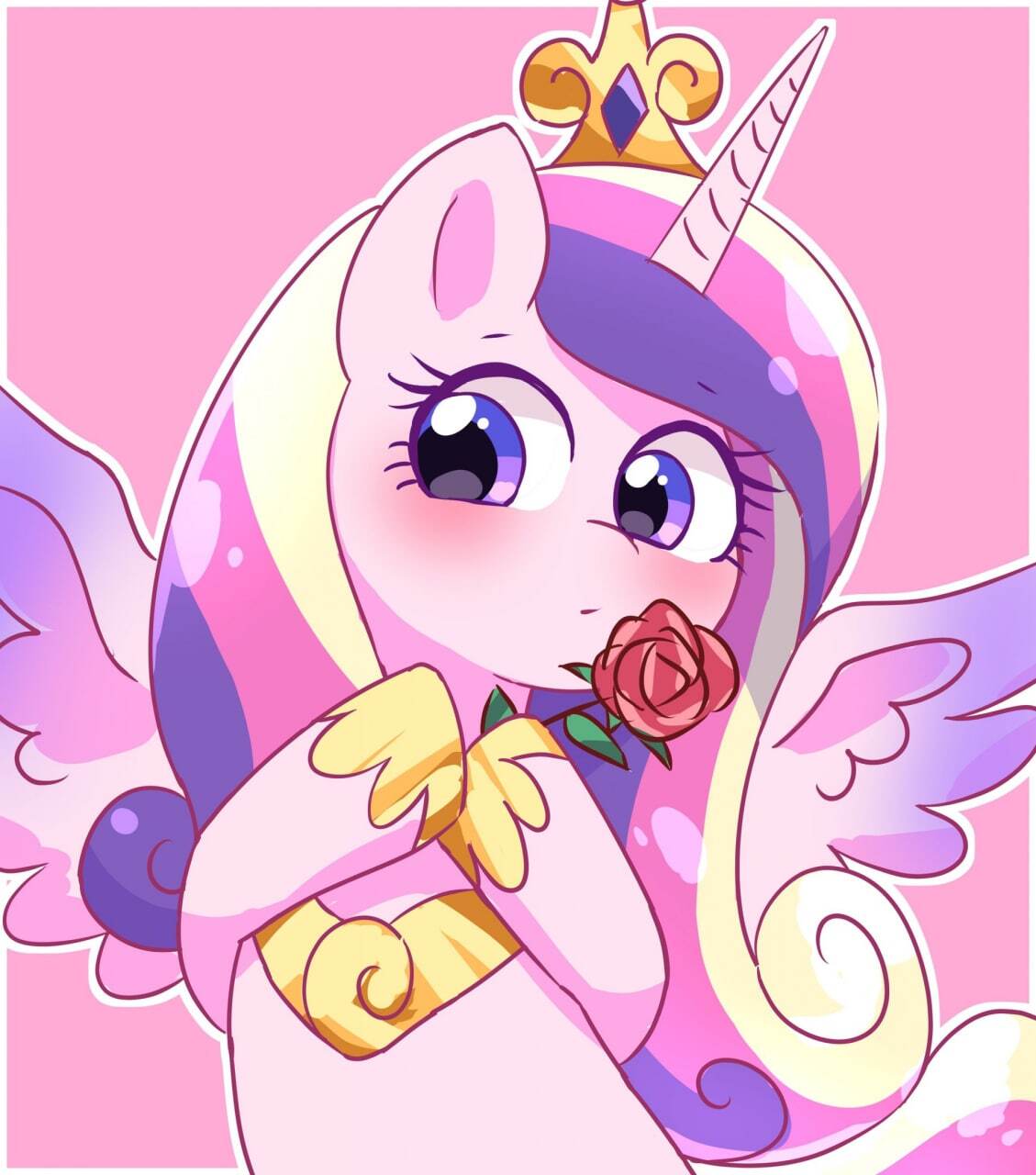 Каденс и роза | Пикабу