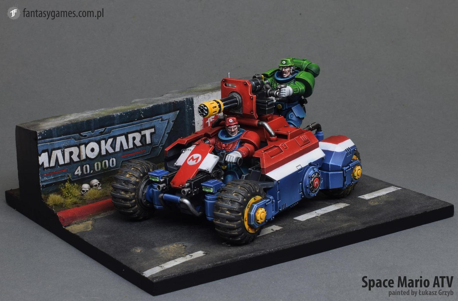 Mario Kart 40k } | Пикабу