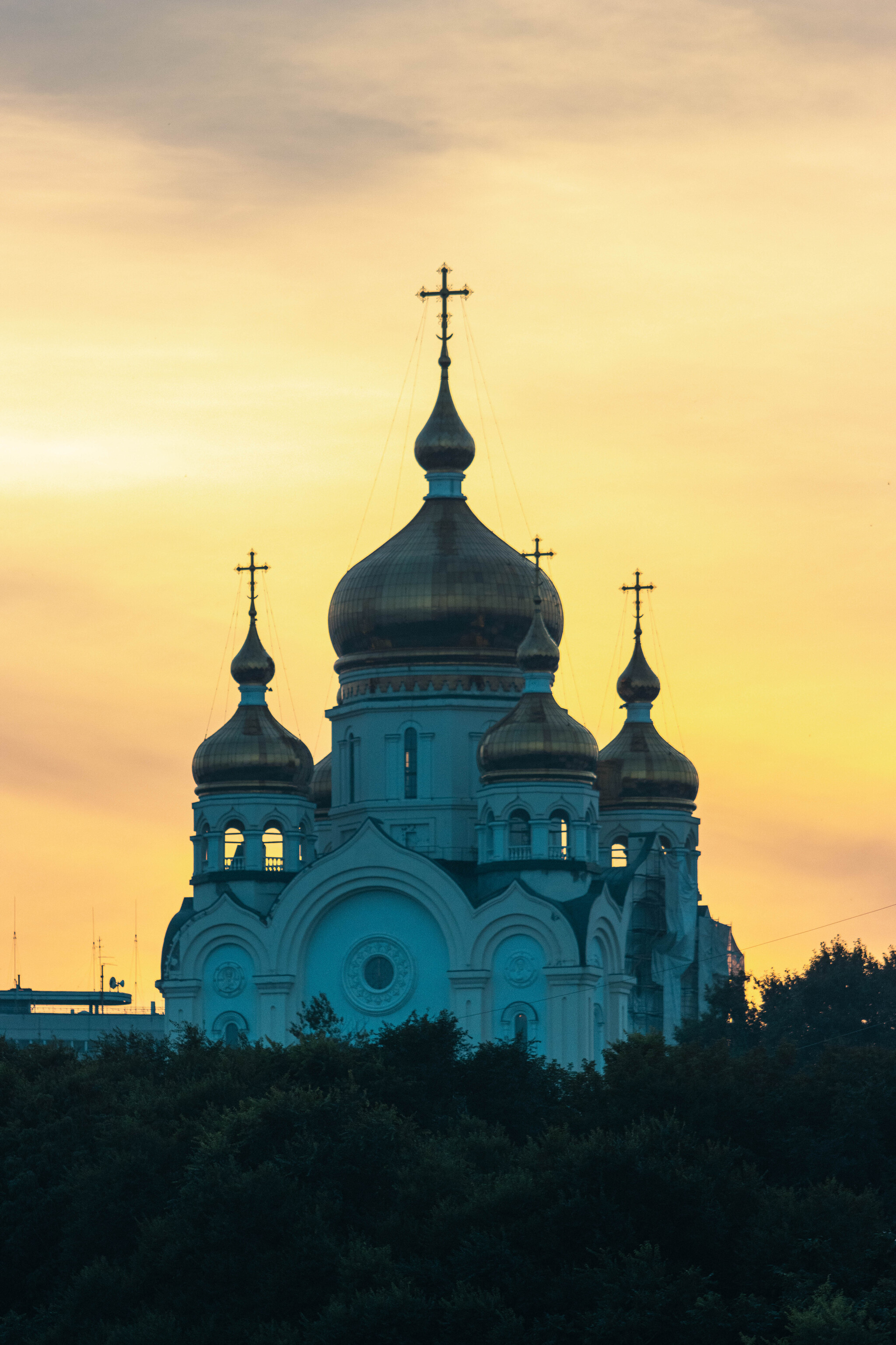 Храм в Хабаровске на набережной