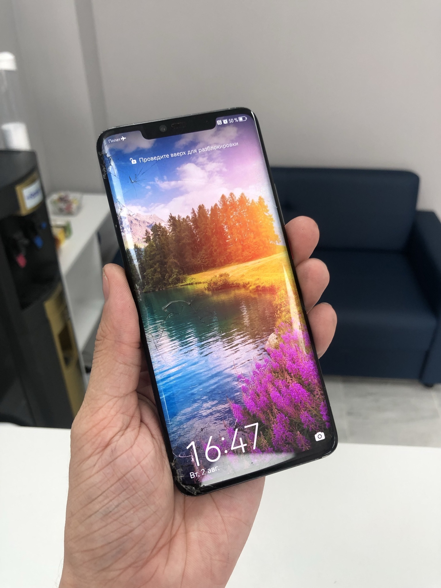 Замена стекла Huawei Mate 20 pro. Базука) | Пикабу