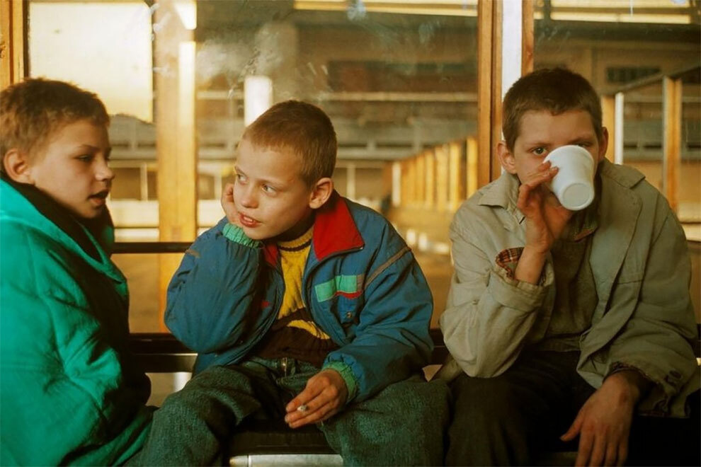 Беспризорники  Беспризорники и неблагополучные семьи Москвы. 1993 год | Пикабу