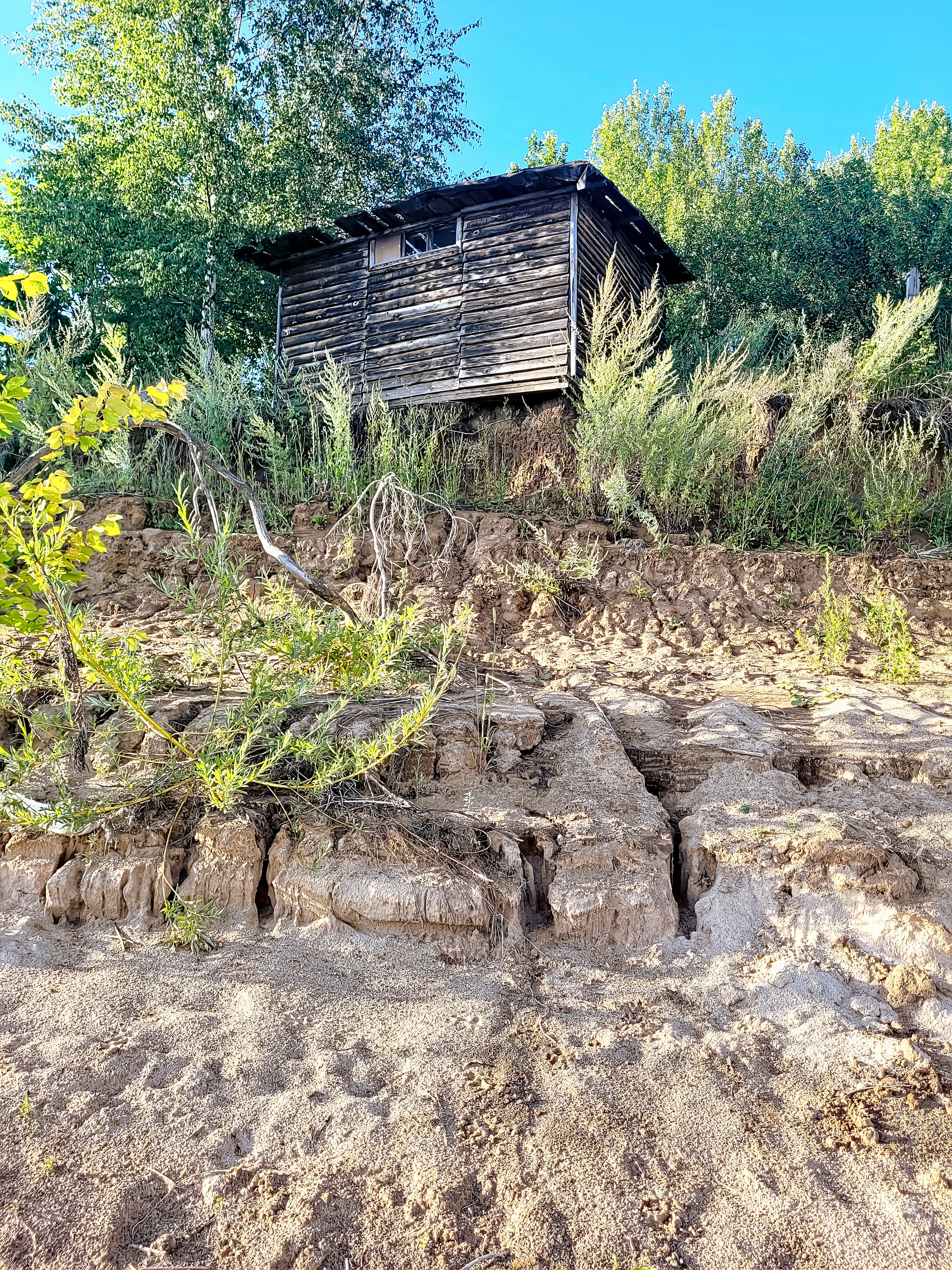 На Волге (Близ затона им. Калинина, Нижегородская область) | Пикабу