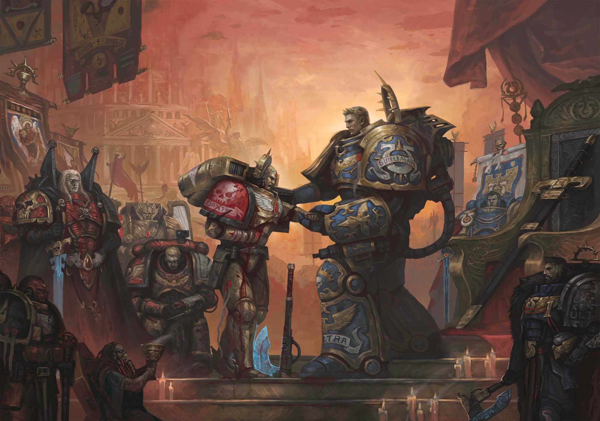 Обновление в сборнике книг по Warhammer 40k от 07.01.2025 | Пикабу