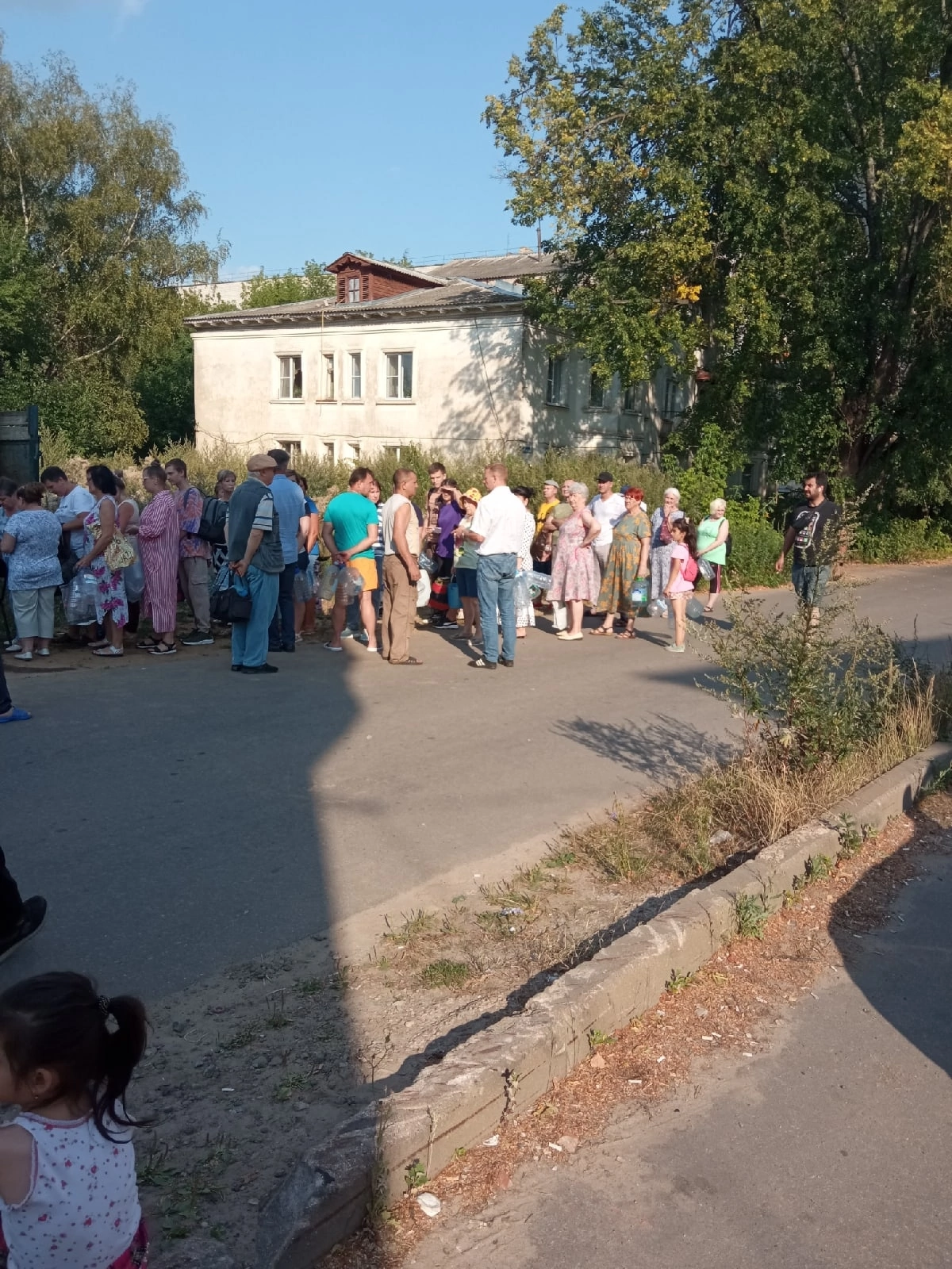 В Кимрах половина города осталась без воды | Пикабу