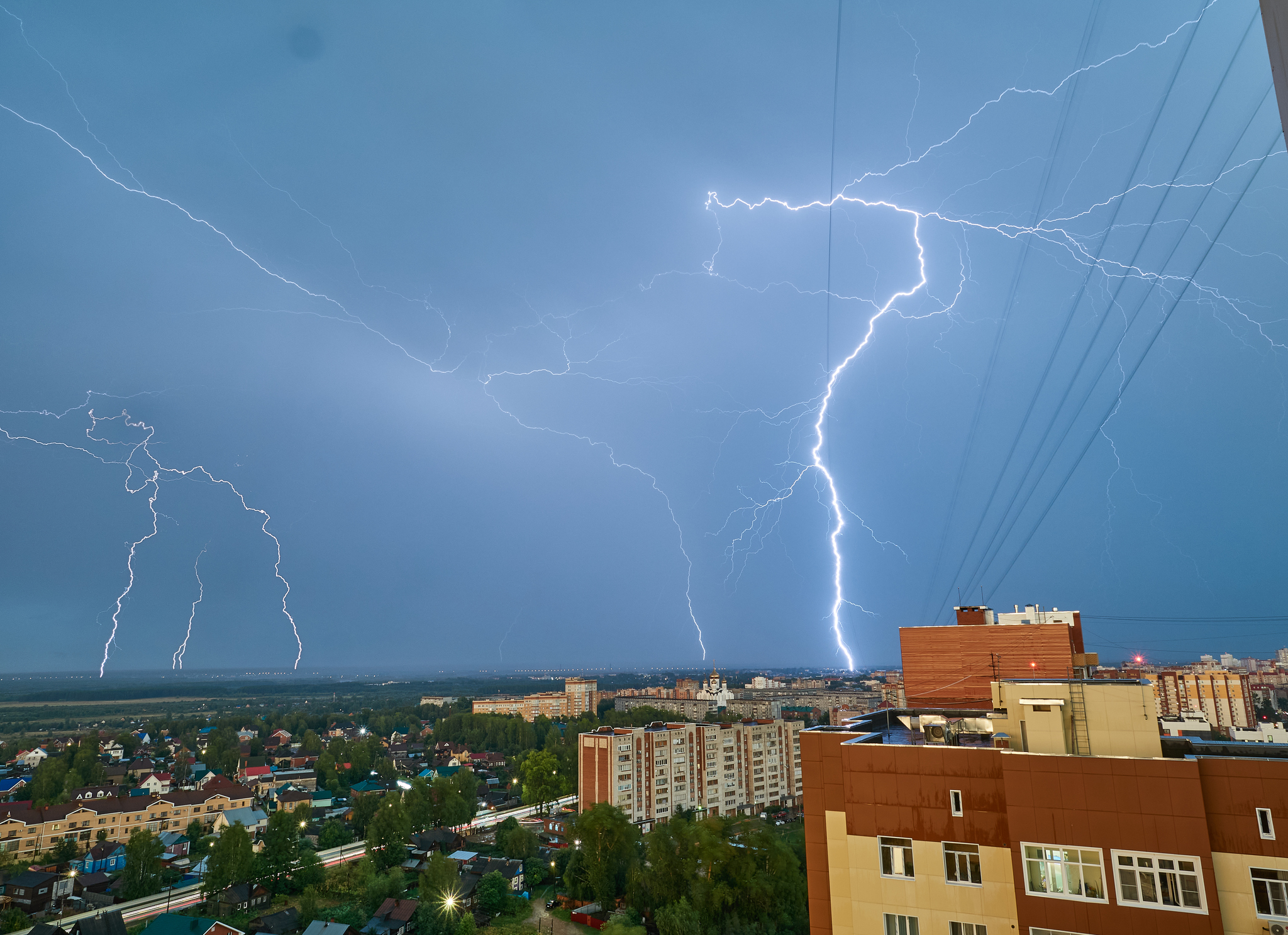 Бушуй, гроза! МЫ жаждем грома. Сыктывкар 25.08.2022г | Пикабу