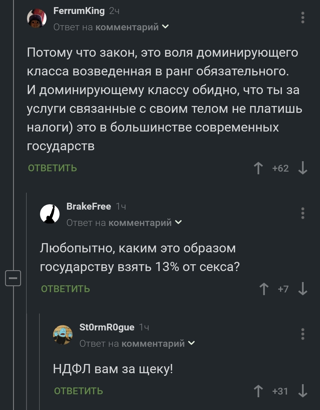 Современный НДФЛ | Пикабу
