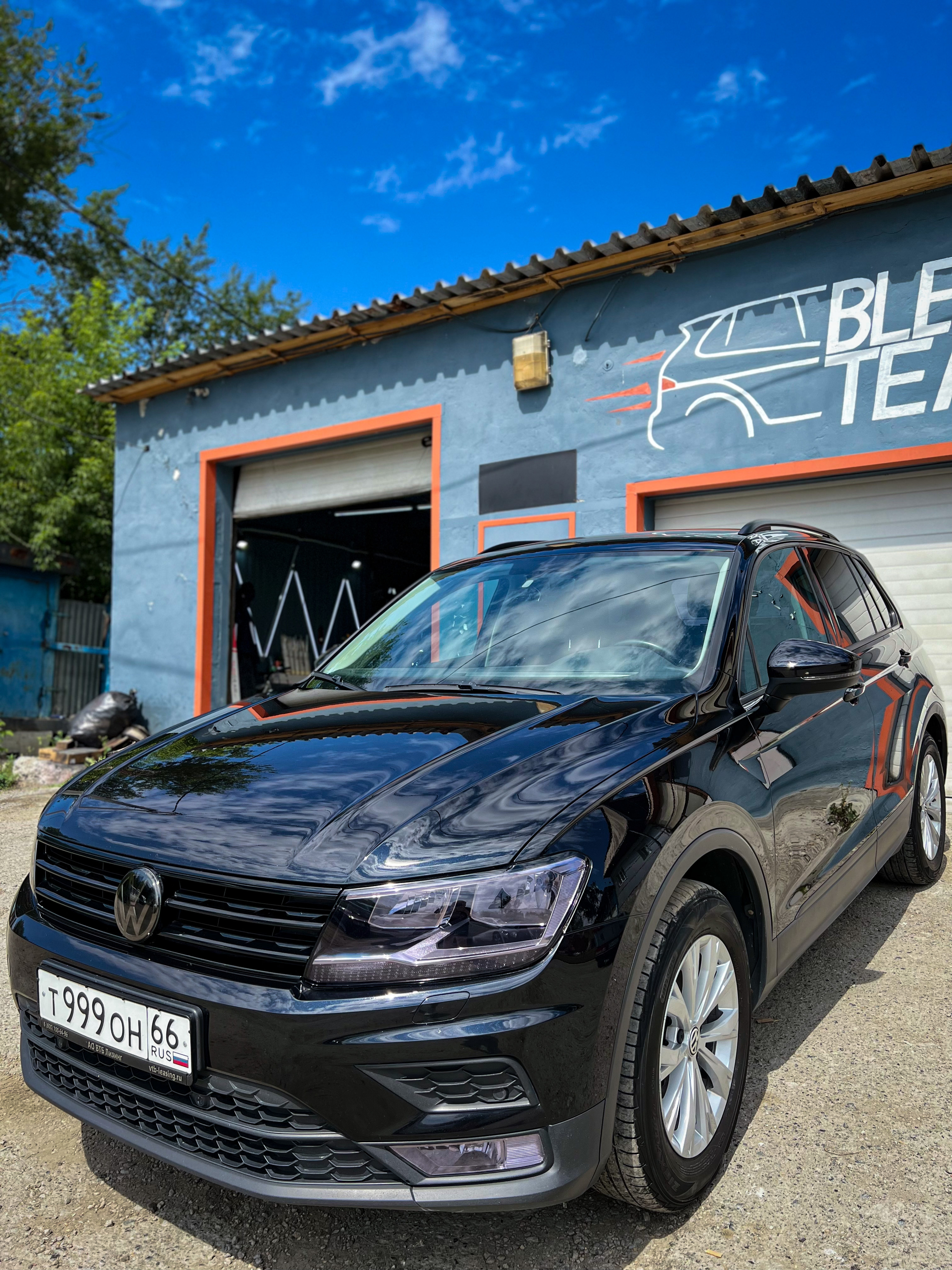 Volkswagen Tiguan-восставший из пепла | Пикабу