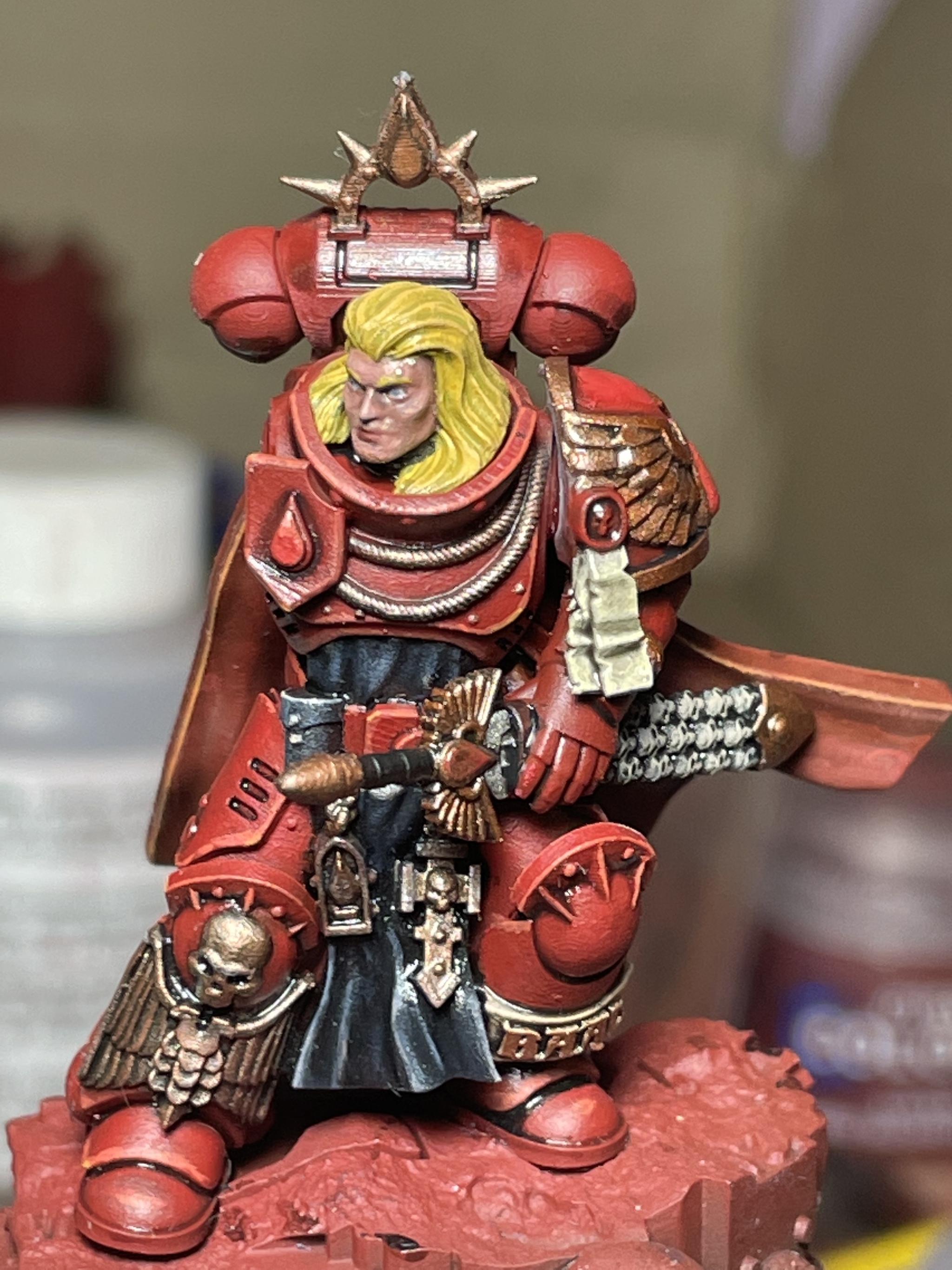 Альтернатива пластику и литью (Blood angels) | Пикабу