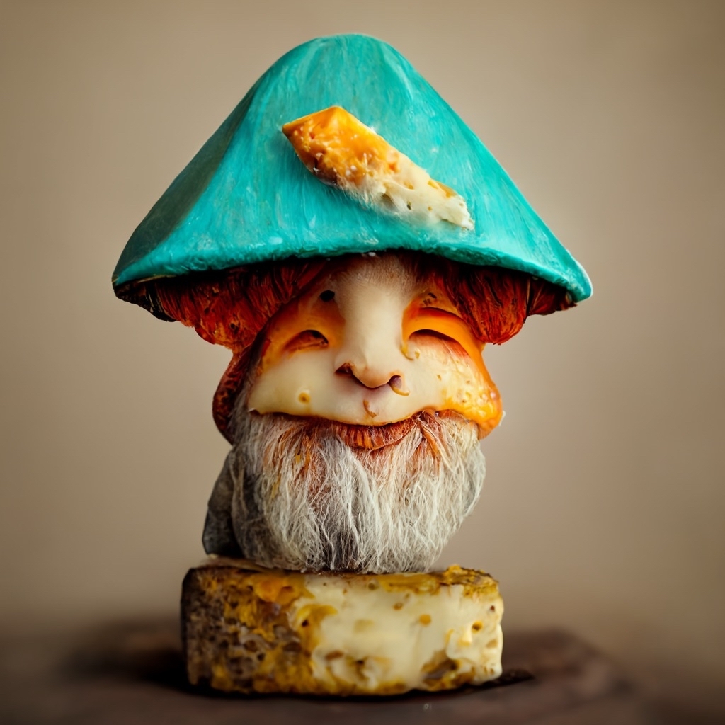 Грибной мир от нейросети | Пикабу