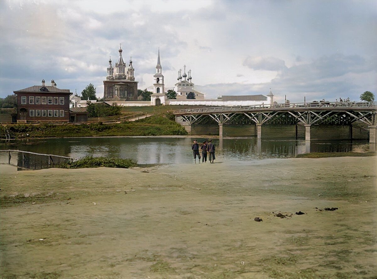 Как жили вдоль реки Волги в Царской России? Фотографии конца XIX начала XX  века. Пейзажи Тверской губернии | Пикабу