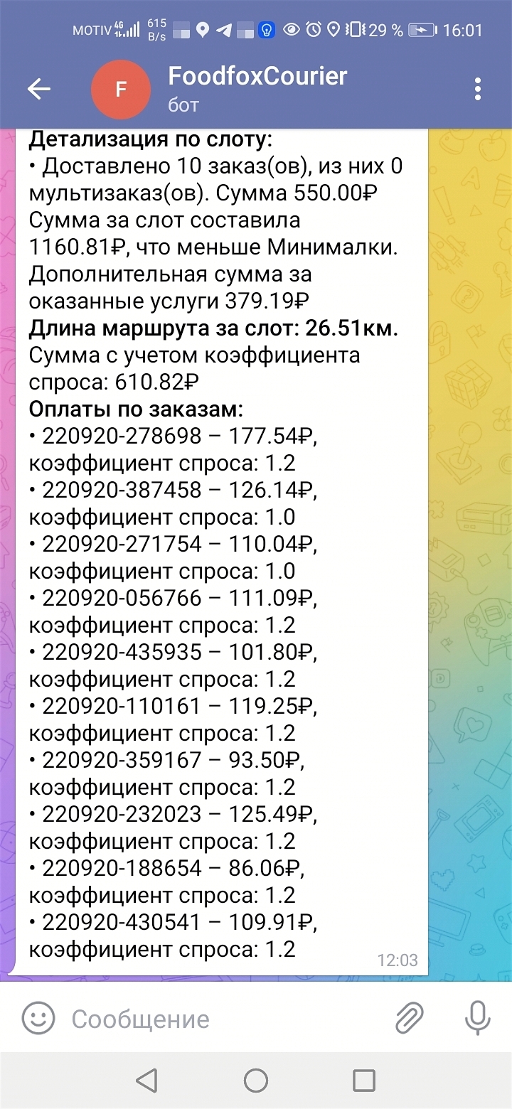 Яндекс.Еда кидает курьеров на зарплату | Пикабу