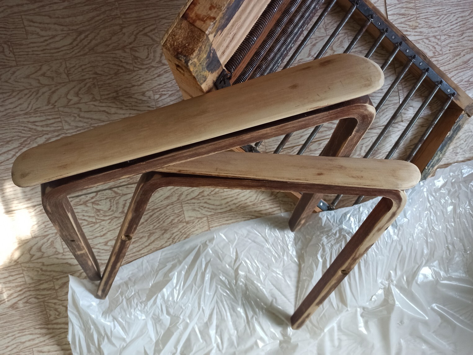 Кресло для дачи - из старого- новое от Хапилочка