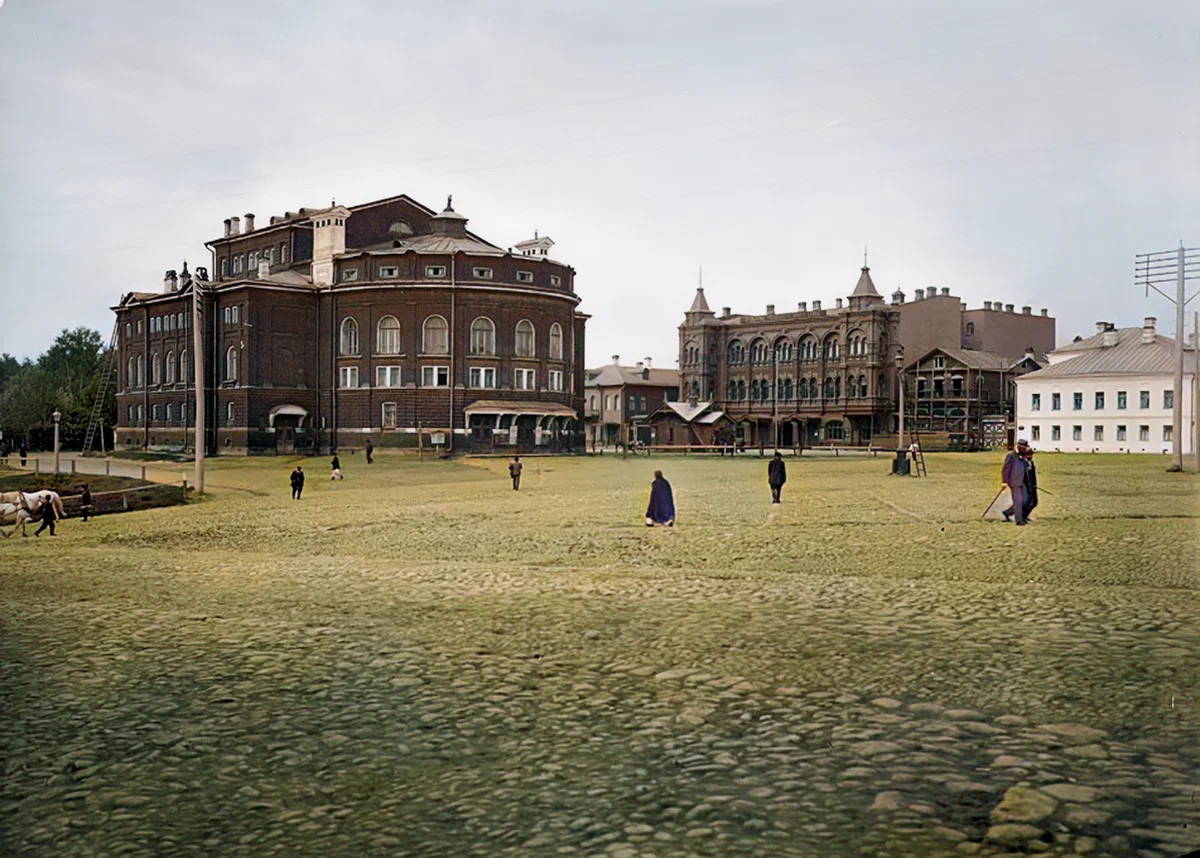 Как жили вдоль реки Волги в Царской России? Удивительные фотографии ...