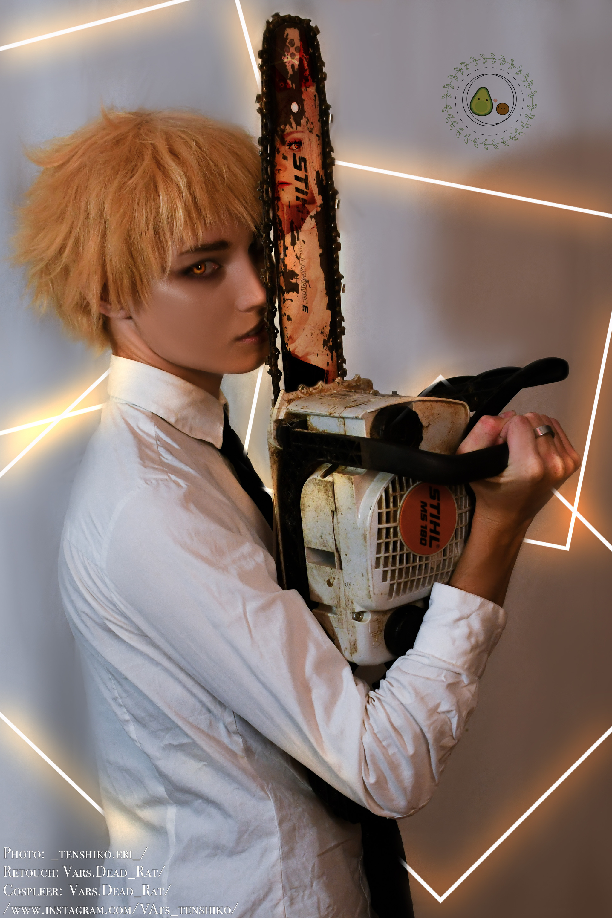 Denji Chainsawman Cosplay  Косплей, Человек, Аниме